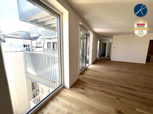 Terrassenwohnung zur Miete - Erstbezug 1.733 € 4 Zimmer 101,5 m² 4. Geschoss Favoriten 1100