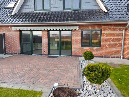 Terrassenwohnung zur Miete 1.254 € 3 Zimmer 104,5 m² Geschoss EG/2 frei ab sofort Seckenhausen Stuhr 28816