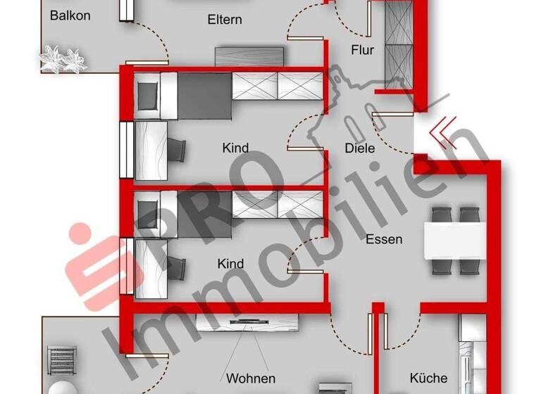 Wohnung zum Kauf 119.000 € 4 Zimmer 90 m² Dudweiler Saarbrücken 66125
