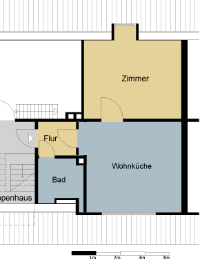 Wohnung zur Miete 175 € 1 Zimmer 31,7 m²<br/>Wohnfläche 2.<br/>Geschoss ab sofort<br/>Verfügbarkeit Schlesierstr. 13 Langelsheim Langelsheim 38685