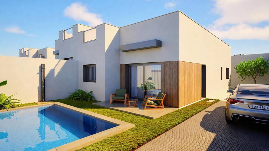 Doppelhaushälfte zum Kauf provisionsfrei 249.900 € 3 Zimmer 80 m² 200 m² Grundstück Mazarron