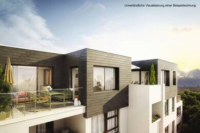 Penthouse zum Kauf - Erstbezug provisionsfrei 699.000 € 2 Zimmer 62 m² 6. Geschoss Neuhadern München / Kleinhadern 81375