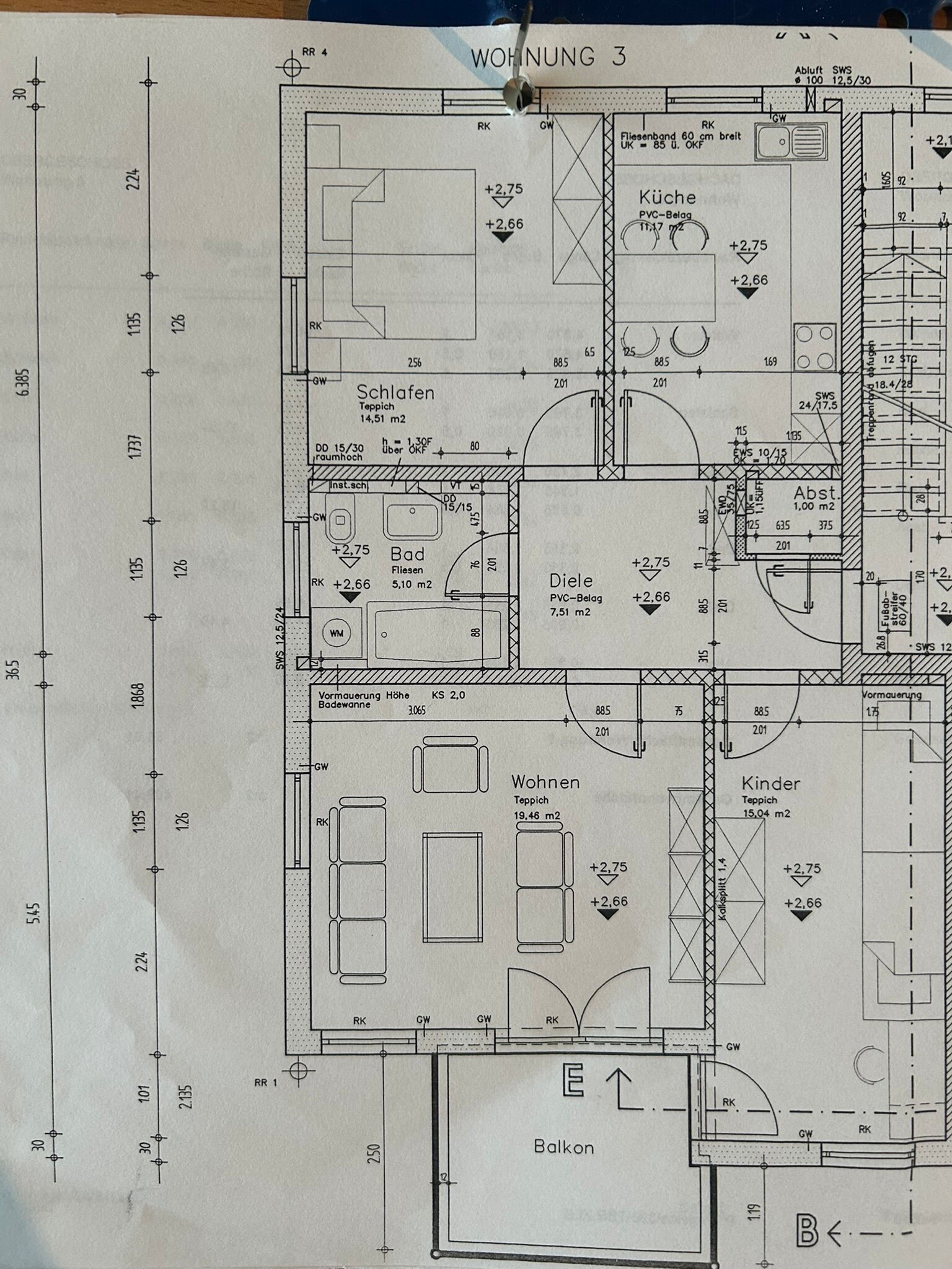 Wohnung zur Miete 630 € 3 Zimmer 76 m²<br/>Wohnfläche 1.<br/>Geschoss ab sofort<br/>Verfügbarkeit Am Wasserschloss 5 b Moos Kümmersbruck 92245