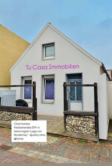 Einfamilienhaus zum Kauf als Kapitalanlage geeignet 990.000 € 3 Zimmer 89 m² 125 m² Grundstück Norderney 26548