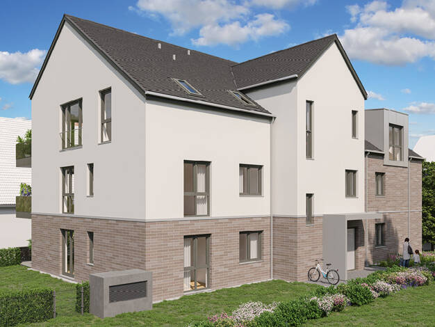 Wohnung zum Kauf - Erstbezug provisionsfrei 654.900 € 3 Zimmer 83,3 m² 1. Geschoss Alfred-Göbel-Weg 14 Bergen-Enkheim Frankfurt am Main 60388