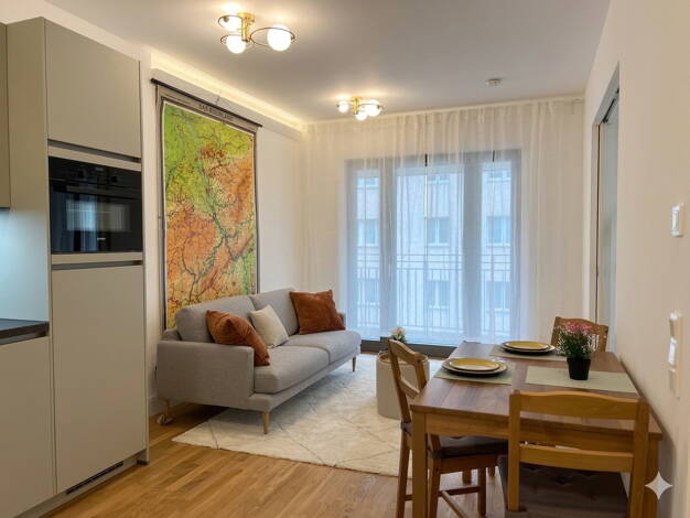 Wohnung zur Miete - Erstbezug 1.350 € 2 Zimmer 40 m² 4. Geschoss Hohenstaufenstraße 9 Schöneberg Berlin 10781