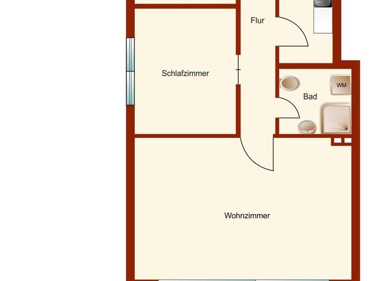 Wohnung zum Kauf 219.000 € 2,5 Zimmer 55 m² EG Grömitz 23743