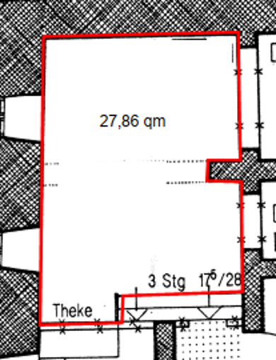 Immobilie zur Miete provisionsfrei 135 € 27,9 m² Juri-Gagarin-Ring 135 Altstadt Erfurt 99084