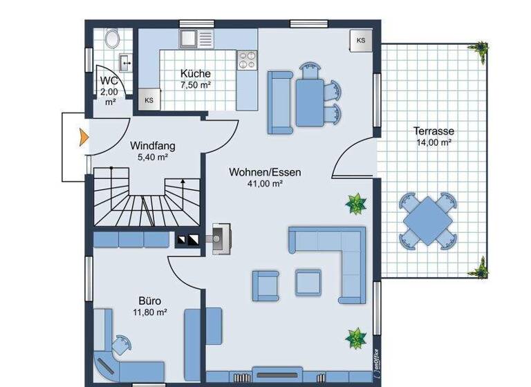 Einfamilienhaus zum Kauf 449.000 € 5,5 Zimmer 124 m² 540 m² Grundstück Graben 86836