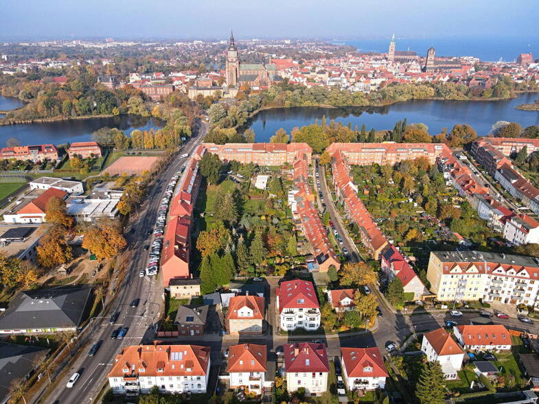 Wohnung zur Miete 770 € 2 Zimmer 70 m² Dachgeschoss, 2. Geschoss Frankenvorstadt Stralsund 18437