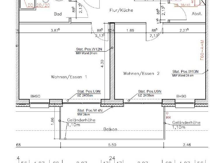 WG-Zimmer zur Miete 705 € 2 Zimmer 59,5 m² frei ab 01.05.2026 Gießen 35396