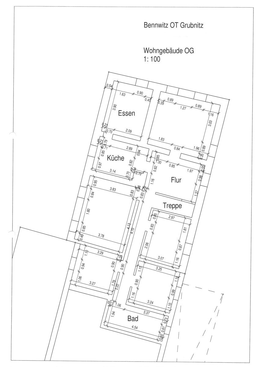 Wohn- und Geschäftshaus zum Kauf als Kapitalanlage geeignet 400.000 € 9 Zimmer 256 m²<br/>Fläche 3.230 m²<br/>Grundstück Grubnitz Bennewitz / Grubnitz 04828