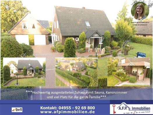 Einfamilienhaus zum Kauf 279.000 € 6 Zimmer 150 m² 1.635 m² Grundstück Flachsmeer Westoverledingen 26810