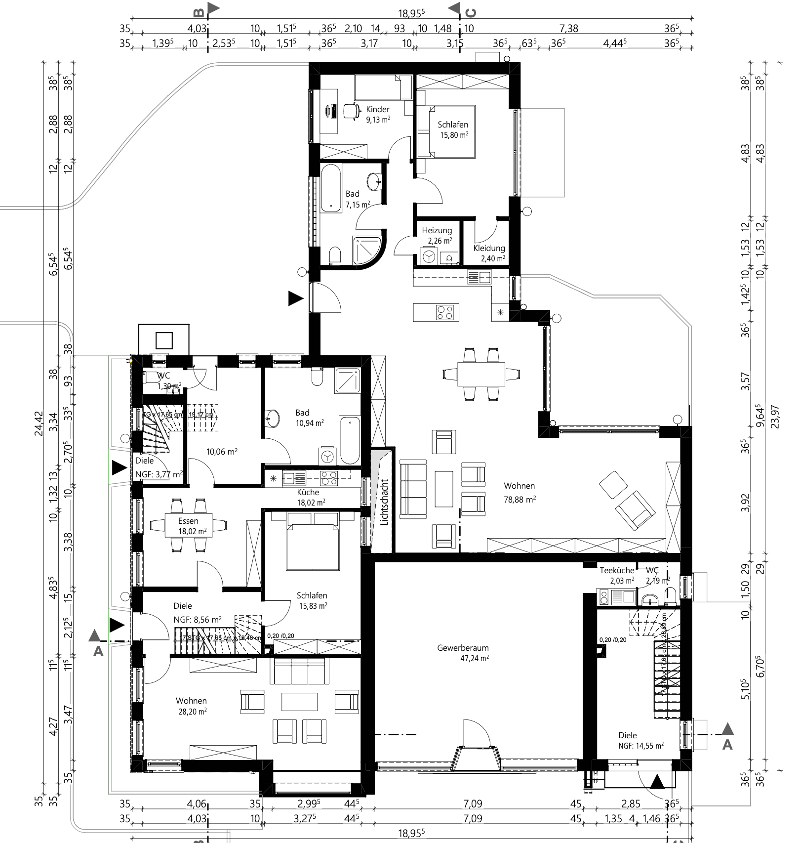 Bungalow zum Kauf 359.000 € 120 m²<br/>Wohnfläche 750 m²<br/>Grundstück Schulstraße 10 Wahnbek Rastede 26180