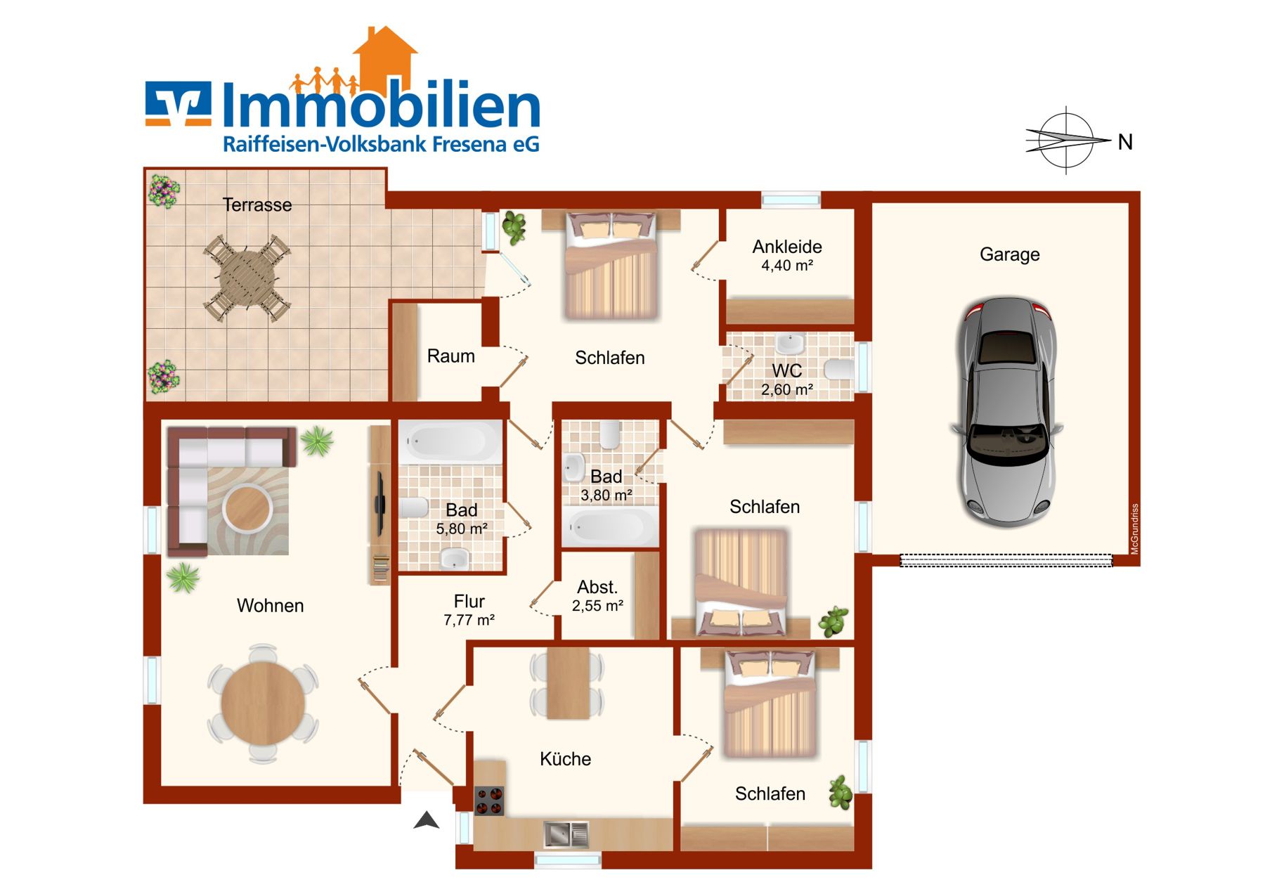 Einfamilienhaus zum Kauf provisionsfrei 155.000 € 4 Zimmer 105 m²<br/>Wohnfläche 406 m²<br/>Grundstück Westermarsch I Norden 26506