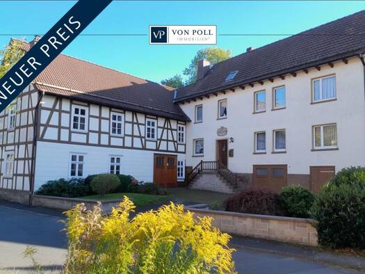 Haus zum Kauf 170.000 € 7 Zimmer 220 m² 1.063 m² Grundstück Reichenbach Hessisch Lichtenau / Reichenbach 37235