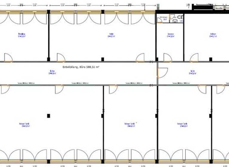 Lagerhalle zur Miete 8 € 605 m² Lagerfläche teilbar ab 300 m² Eching 85386