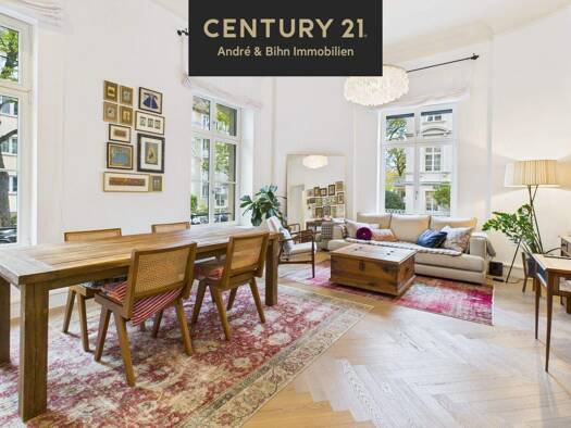 Wohnung zur Miete 3.910 € 2,5 Zimmer 117 m² 1. Geschoss Westend-Süd Frankfurt am Main 60323