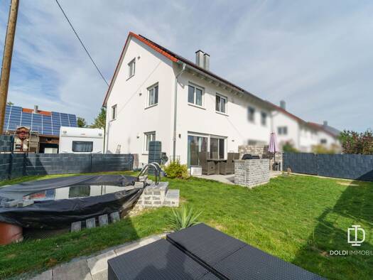 Doppelhaushälfte zum Kauf 498.000 € 5 Zimmer 127,8 m² 252 m² Grundstück Wolpertstetten Blindheim 89434