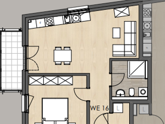 Wohnung zur Miete - Erstbezug 337 € 2 Zimmer 59,2 m² Gau-Odernheim 55239