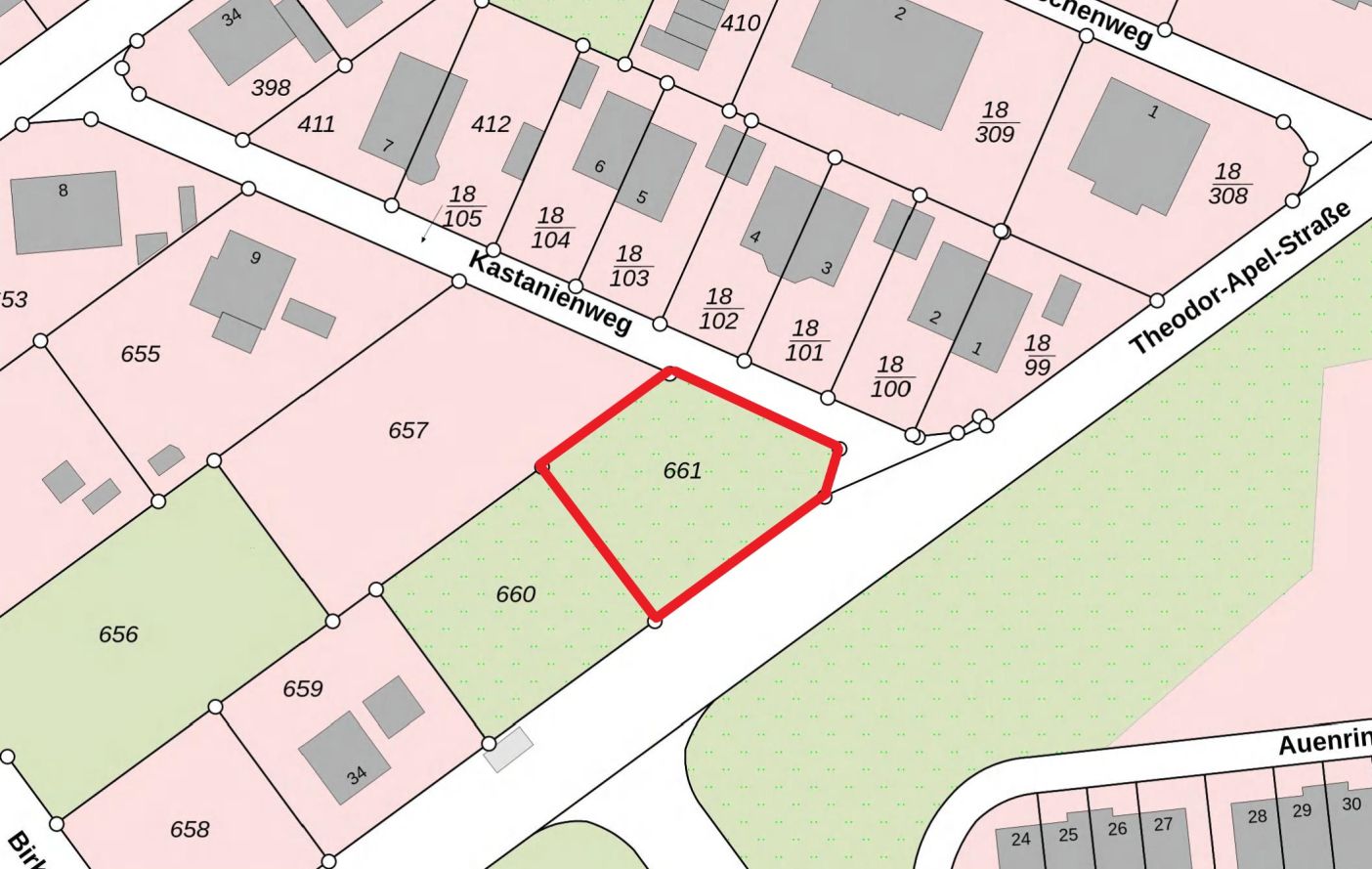 Grundstück zum Kauf 128.800 € 678 m²<br/>Grundstück Kastanienweg Ermlitz Schkopau OT Ermlitz 06258