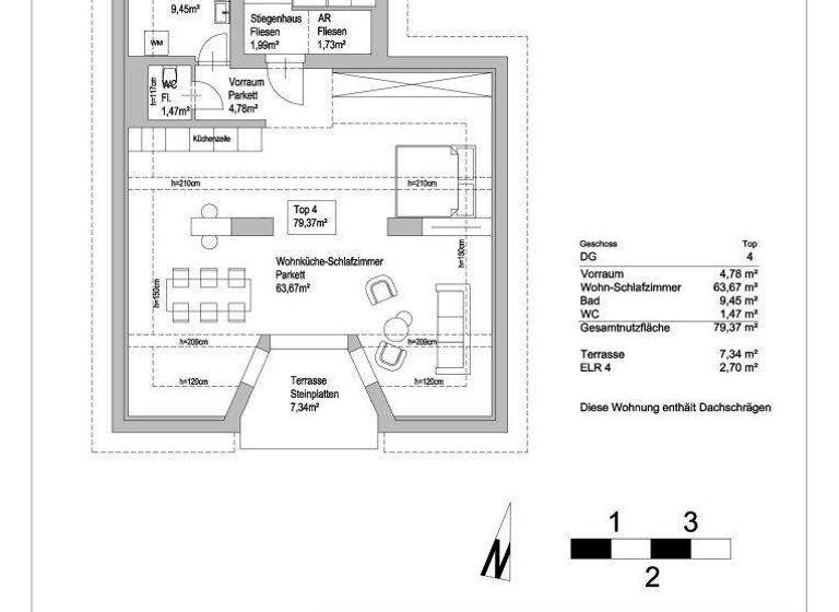 Studio zum Kauf - Erstbezug 240.000 € 1 Zimmer 79,4 m² Teufelhof St. Pölten 3100