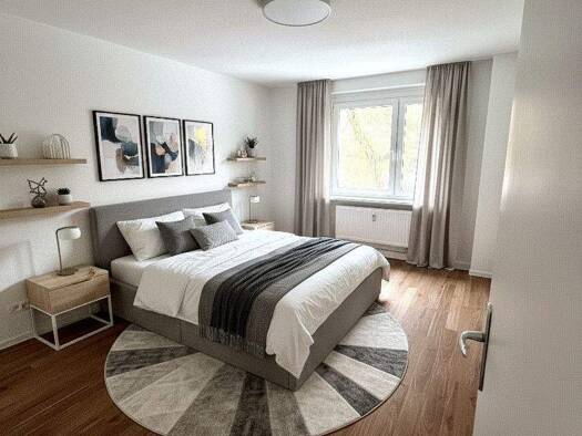 Wohnung zur Miete 345 € 3 Zimmer 57,6 m² 2. Geschoss Fritz-Heckert-Straße 10 Marienthal Zwickau 08060