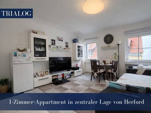 Wohnung zum Kauf 65.000 € 2 Zimmer 41 m² 2. Geschoss Innenstadt Herford 32052