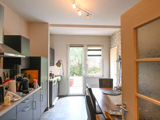 Terrassenwohnung zur Miete 670 € 2,5 Zimmer 70 m² Geschoss EG/4 frei ab 01.09.2026 Weinhagenstr. 7 Ruhrort Homberg / Ruhrort / Baerl 47119