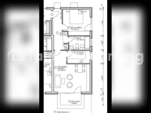 Terrassenwohnung zur Miete Tauschwohnung 900 € 2 Zimmer 60 m² EG St. Georgen Freiburg im Breisgau 79111