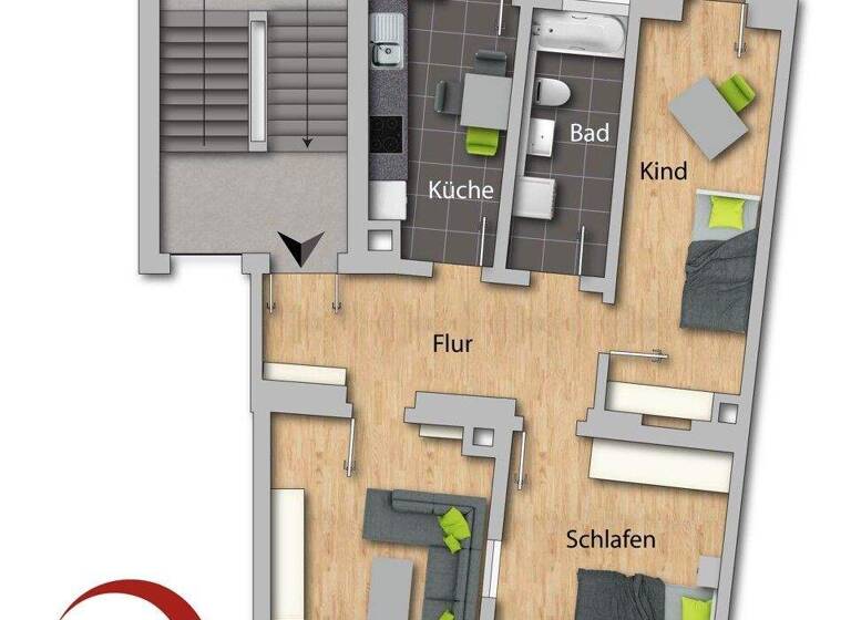 Wohnung zum Kauf 235.000 € 3 Zimmer 72 m² Lindenau Leipzig / Lindenau 04177