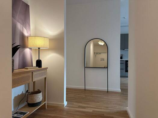 Wohnung zur Miete - Erstbezug 2.396 € 3 Zimmer 78,2 m² 4. Geschoss frei ab sofort Pufendorfstraße 3A-3E Friedrichshain Berlin 10249