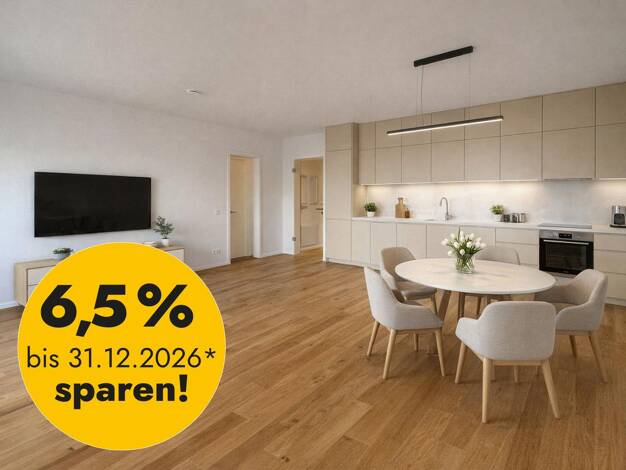 Wohnung zum Kauf - Erstbezug provisionsfrei 732.900 € 4 Zimmer 97,9 m² 4. Geschoss Hildegard-Knef-Straße 101 Heerdt Düsseldorf 40549