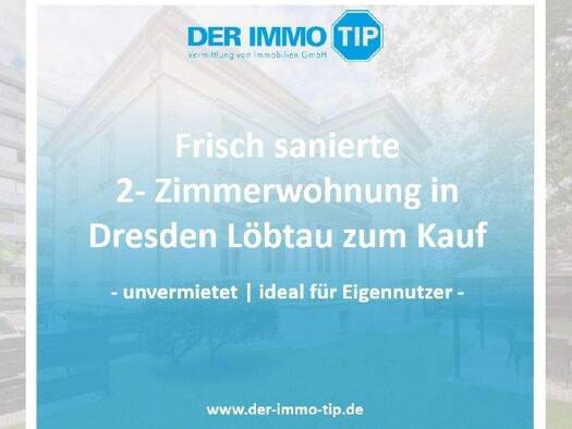 Wohnung zum Kauf 164.900 € 2 Zimmer 50,1 m² 1. Geschoss Löbtau-Nord Dresden 01159