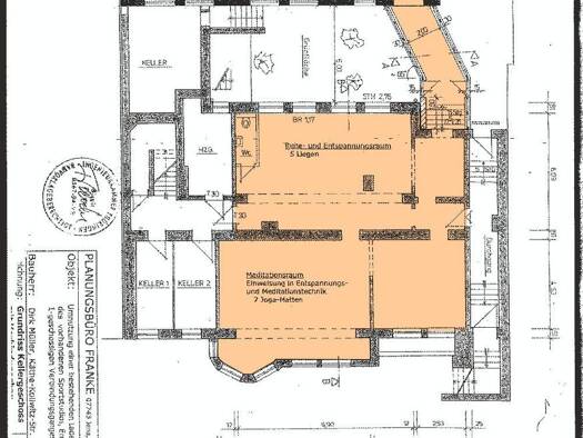 Bürofläche zur Miete provisionsfrei 2.950 € 8 Zimmer 369,8 m² Bürofläche Käthe-Kollwitz-Strasse 17 Zentrum Jena 07743