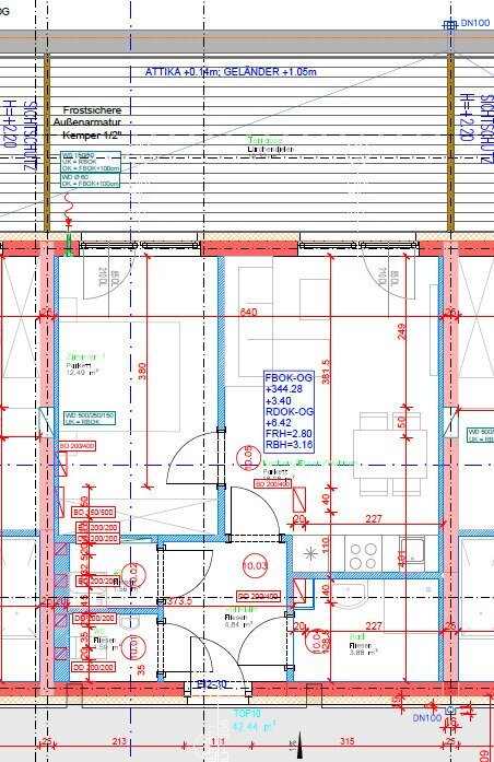 Wohnung zur Miete 570 € 2 Zimmer 42,4 m²<br/>Wohnfläche Gries Graz 8055