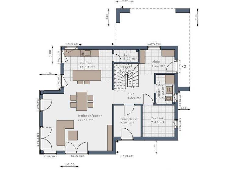 Einfamilienhaus zum Kauf provisionsfrei 550.000 € 5 Zimmer 135 m² 520 m² Grundstück Birlenbach 65626