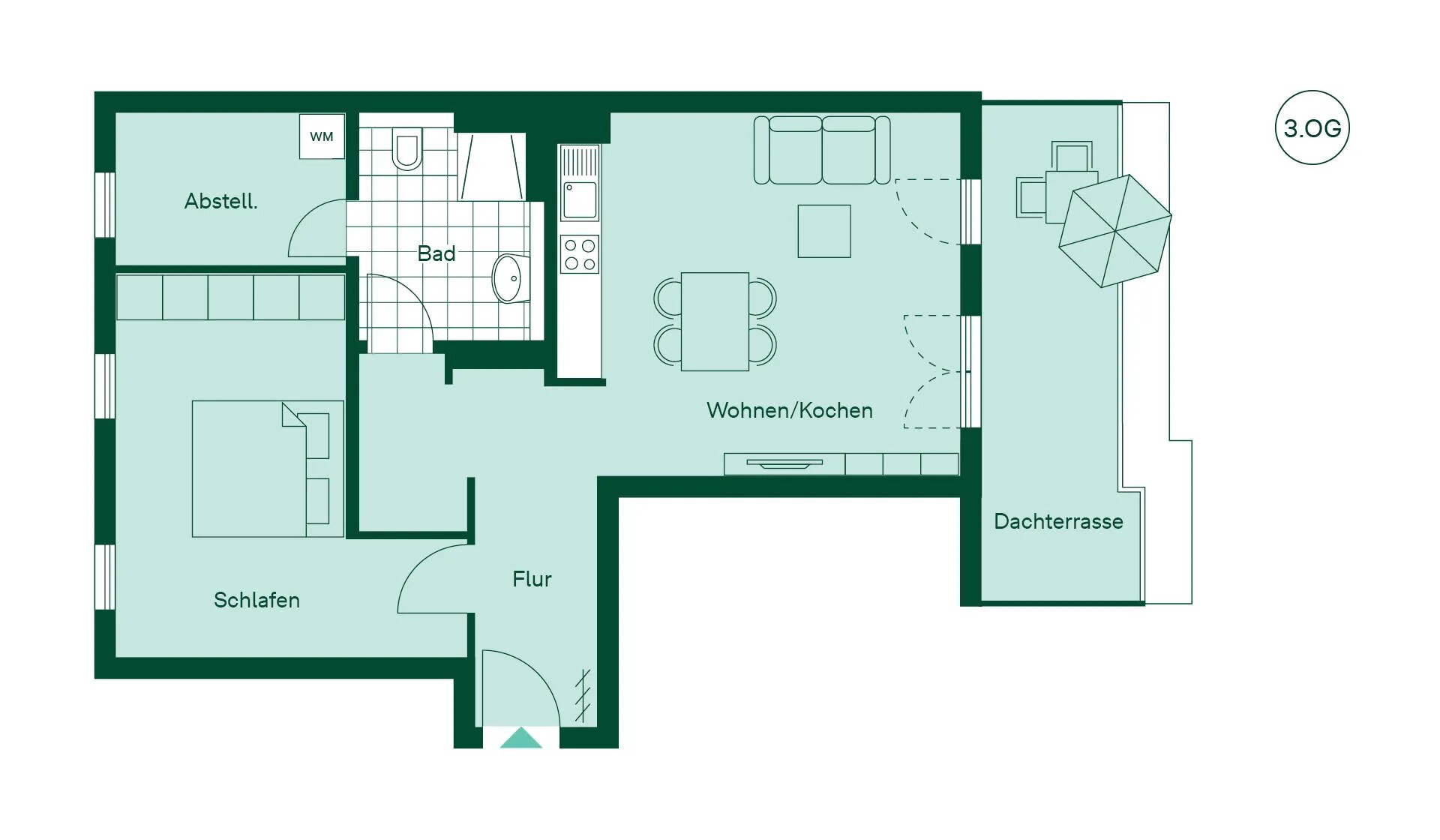 Apartment zur Miete 724 € 2 Zimmer 46 m²<br/>Wohnfläche Albersweiler Straße Neuenhagen bei Berlin 15366