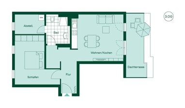 Apartment zur Miete 724 € 2 Zimmer 46 m² Albersweiler Straße Neuenhagen bei Berlin 15366