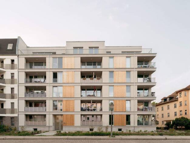 Wohnung zum Kauf - Neubau provisionsfrei 555.000 € 4 Zimmer 98,6 m² 6. Geschoss frei ab sofort Eichamtstraße Neustadt Brandenburg an der Havel 14776