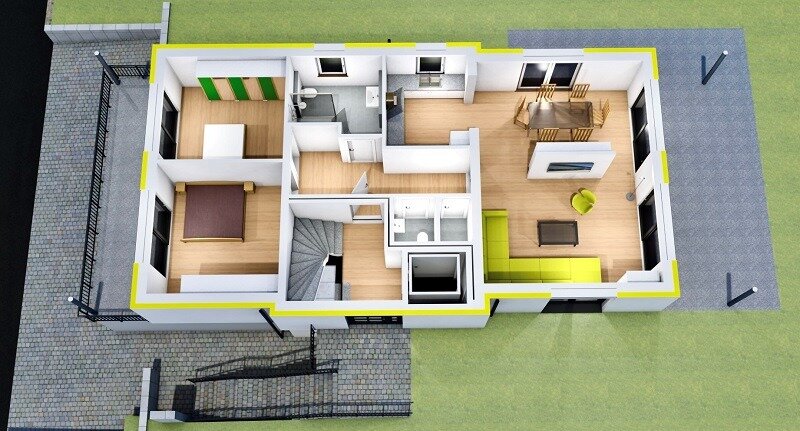 Wohnung zum Kauf provisionsfrei 519.000 € 3 Zimmer 130 m²<br/>Wohnfläche 1.<br/>Geschoss Münscherstraße 34 Bad Hersfeld Bad Hersfeld 36251