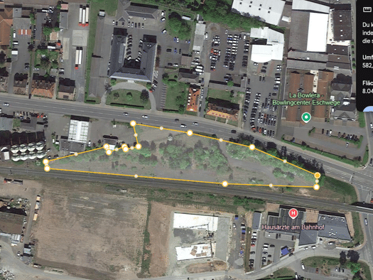 Gewerbegrundstück zur Miete provisionsfrei 1.500 m² Grundstück Niederhoner Straße 5 Eschwege Eschwege 37269