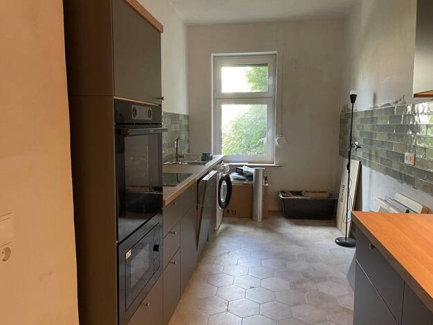Wohnung zur Miete 950 € 2 Zimmer 55 m² 1. Geschoss Mariannenstraße 45 Neustadt-Neuschönefeld Ost 04315