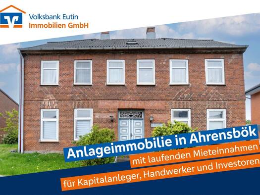 Mehrfamilienhaus zum Kauf 195.000 € 11 Zimmer 250 m² 386 m² Grundstück Ahrensbök Ahrensbök 23623