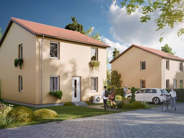 Einfamilienhaus zum Kauf - Neubau provisionsfrei 429.900 € 5 Zimmer 113,7 m² 506 m² Grundstück frei ab 01.05.2026 Kerbelgasse 10 Machern 04827