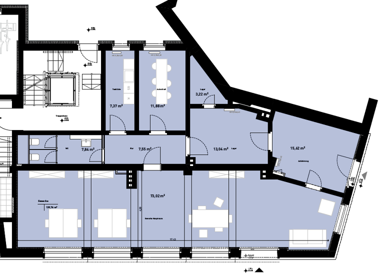 Bürogebäude zur Miete provisionsfrei 2.096 € 139,7 m² Bürofläche Delitzscher Str. 3 Zentrum-Nord Leipzig 04105