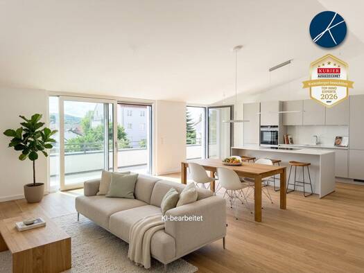 Wohnung zum Kauf - Erstbezug provisionsfrei 1.249.000 € 5 Zimmer 166,5 m² 2. Geschoss Kraxenweg 7 Krems an der Donau Krems an der Donau 3500