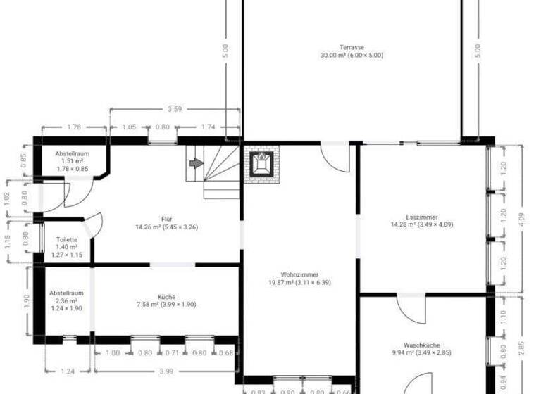 Einfamilienhaus zum Kauf 349.000 € 3 Zimmer 125 m² 335 m² Grundstück Westenfeld Sundern 59846