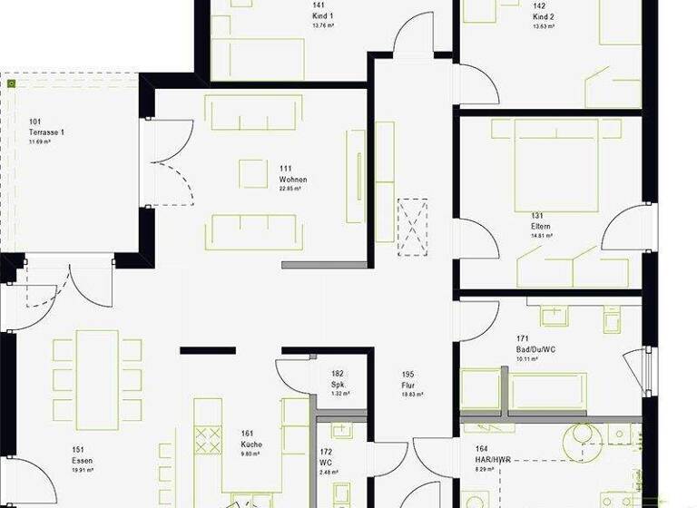 Bungalow zum Kauf 254.000 € 5,5 Zimmer 147 m² 449 m² Grundstück Wildenstein Fichtenau 74579