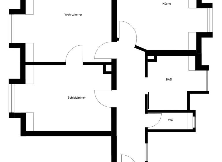 Wohnung zur Miete 680 € 2 Zimmer 70 m²<br/>Wohnfläche 3.<br/>Geschoss ab sofort<br/>Verfügbarkeit Altstadt / Innenstadt 16 Fürth 90762